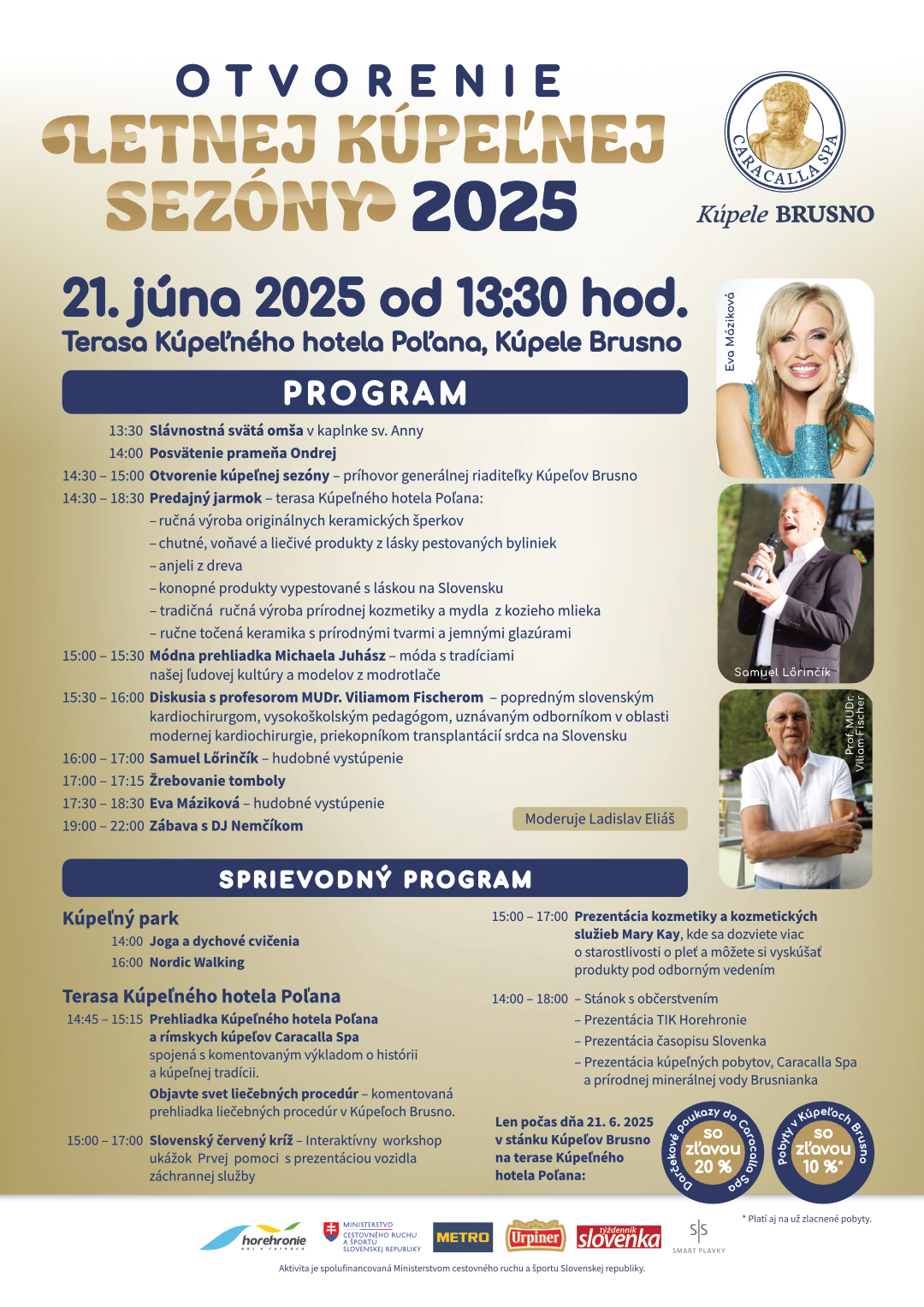 Otvorenie Letnej kúpeľnej sezóny 2025
